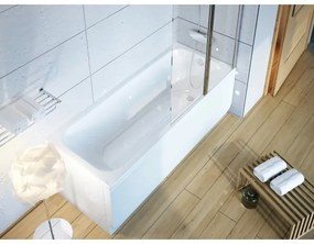 Ravak C741000000 - Cadă CHROME 170 x 75 cm, acrilică, albă