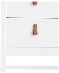 Comodă albă înaltă 82x99 cm Madrid – Tvilum