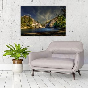 Tablou peisajului cu lac (90x60 cm)