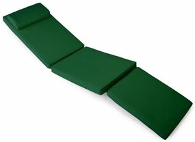 Pernă  pentru șezlong 188 cm - verde închis