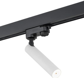 Spot LED pe sina ELBRUS alb / Accesoriu pentru sinele trifazate ARGON T-RACK