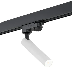 Spot LED pe sina ELBRUS alb / Accesoriu pentru sinele trifazate ARGON T-RACK