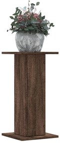 vidaXL Suporturi de plante 2 buc. stejar maro 30x30x60cm lemn compozit
