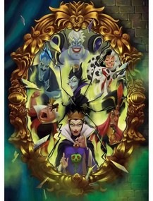 Disney Villains Mirror Puzzle Clementoni de 1000 de piese