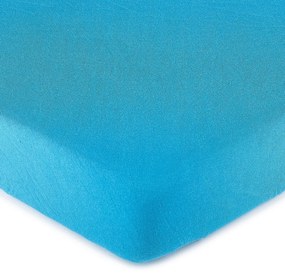 Cearşaf 4Home jersey, albastru, 160 x 200 cm