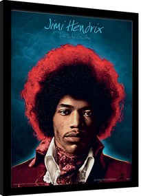 Poster înrămat Jimi Hendrix - Both Sides of the Sky