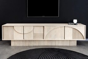 Comoda TV cu model optic 3D Art Deko 200cm Mango