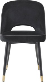 Set de 2 scaune design elegant Cliff, negru 114401 HZ