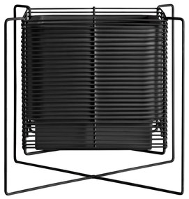 Ghiveci quadrat cu auto-irrigare, scund, ZEN, mai multe variante- Hobby Flower Culoare: duce