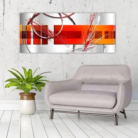 Tablou abstract (120x50 cm)