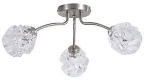 Searchlight 11523-3SN - Plafonieră aplicată ASTRAL, 3x G9/33W/230V, crom mat