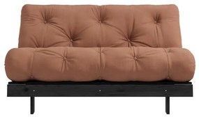 Canapea variabilă Karup Design Roots Black/Clay Brown