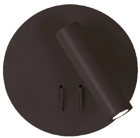 Aplica Moby, Led, Negru, 6W + 3W, 4188201, Viokef Grecia