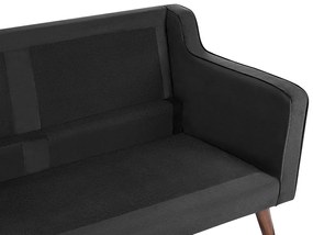 Canapea 3 locuri Lulea (negru) . 1008784