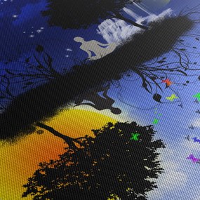 Tablou - Reflecția echilbrului (120x50 cm)