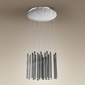 Lustra LED dimabila design Premium Class Quality ORGANIC CHROM