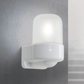 Aplica de perete design minimalist din ceramica alba OSTIA