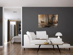 Tablou - Vintage pictura wildlife (90x60 cm)