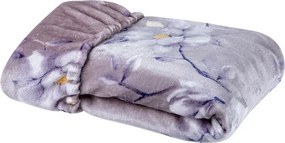 decoDoma Cearceaf cu elastic din micropluş DAGMAR 90 x 200 cm