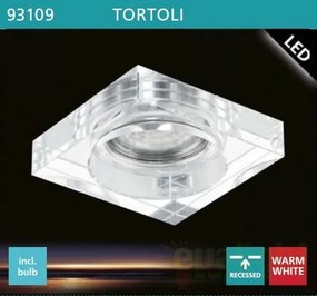 Spot incastrabil pt. tavan fals, LED Tortoli 93109 EL