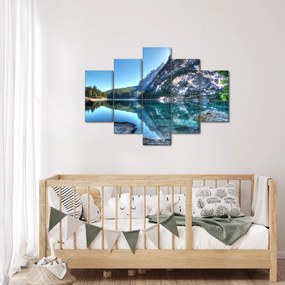 Tablou - Lac montan (150x105 cm)