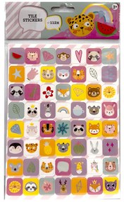 Animale Melon set de abțibilduri 112 buc