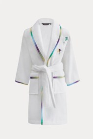 Halat pentru copii RAINBOW BOY în cutie cadou 10 ani (mărime 140 cm) Alb / White