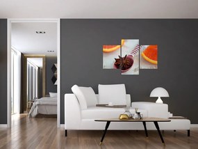 Tablou cu scorțișoară pe linguriță (90x60 cm)