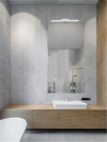 Aplica LED pentru baie cu protectie IP44 NYX alba