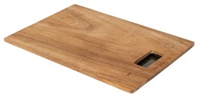 Cantar Digital Harmony, lemn acccia, 5 kg, 21.5 x 15 x H 2 cm