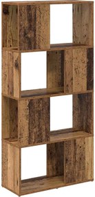 vidaXL Set comodă TV Pe perete Maro 60 x 24 x 125,5 cm Lemn compozit