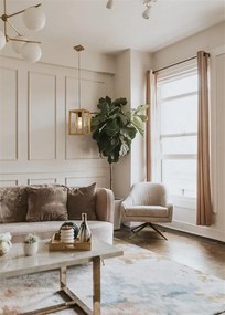 Lustra din lemn design rustic industrial Square