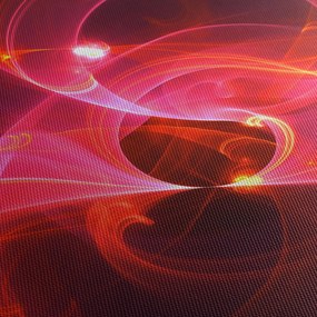 Tabloul modern cu abstacție roz (120x50 cm)