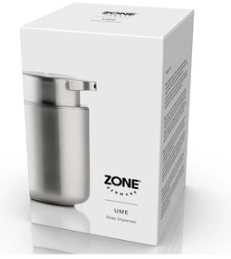 Dozator de săpun lichid argintiu mat din oțel inoxidabil 250 ml Ume Steel – Zone