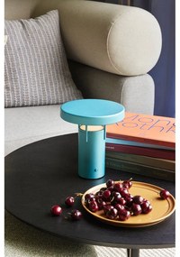 Veioză albastră LED cu intensitate reglabilă (înălțime 20 cm) BringMe – Hübsch