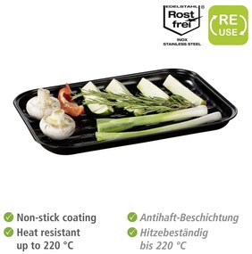 Tavă pentru grătar din oțel inoxidabil Luca – Wenko