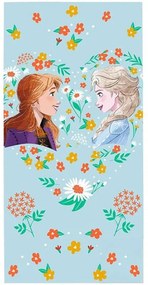 Disney Regatul de gheață Flower prosop de baie, prosop de plajă 70x140cm