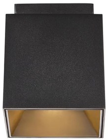 Spot aplicat design modern ETHAN negru 2110400103 NL