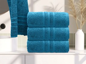 Prosop Classic 50 x 100 cm azuriu, 100% bumbac