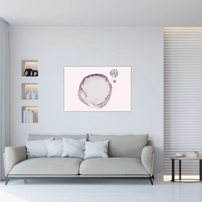 Tablou - Minimalism violet N⁰4 (90x60 cm)