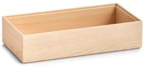 Cutie pentru depozitare, din lemn de pin, Order Rectangle Large Natural, L30xl15xH7 cm