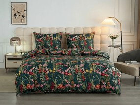 Lenjerie de pat din microfibra MYSTIC GARDEN verde inchis Dimensiune lenjerie de pat: 70 x 90 cm | 140 x 220 cm