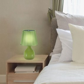 Veioza, lampa de masa design modern Ingrid verde