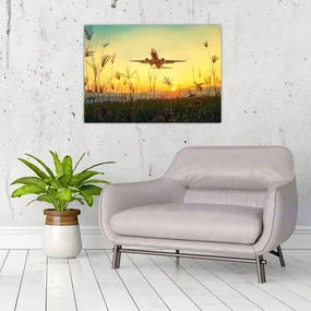 Tablou  cu avion zburând (70x50 cm), în 40 de alte dimensiuni noi