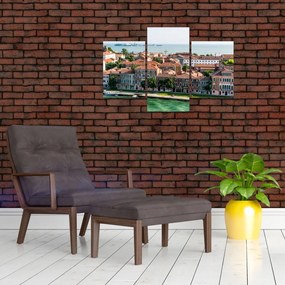 Tablou - Vedere aeriană a orașului (90x60 cm)