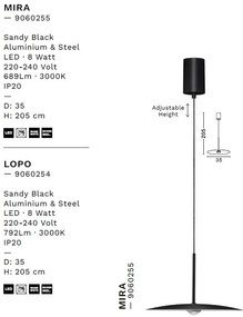 Pendul LED design modern MIRA