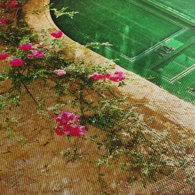 Tablou - Ușă veche (120x50 cm)