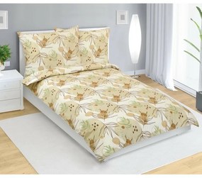 Bellatex Lenjerie de pat din flanelă Podzim, 140 x 200 cm, 70 x 90 cm