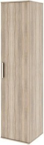 Dulap DUNAJ Tip3, stejar sonoma, PAL melaminat/stejar, cu o usa, 45x47