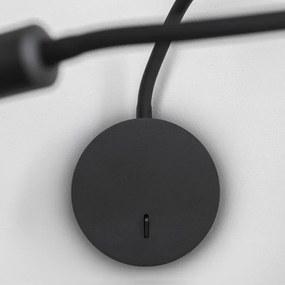 Spot LED de perete Ideal Lux FOCUS LED/3,5W/230V negru